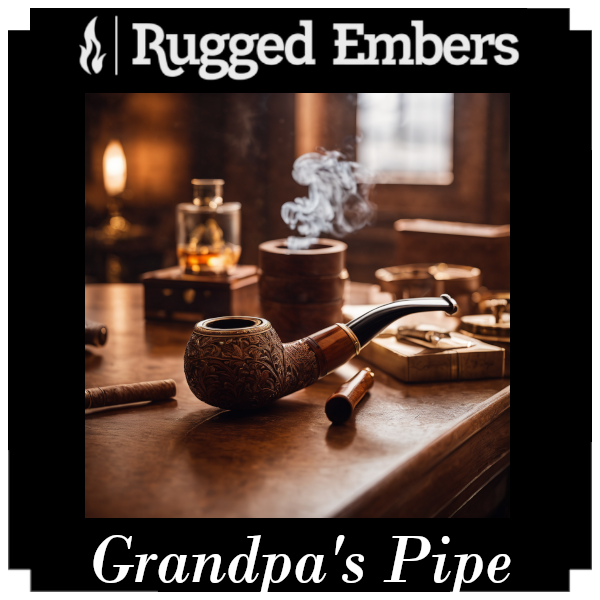 Grandpa's Pipe Candle